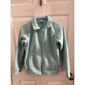 Columbia Jacket Size L (14-16) Light Teal